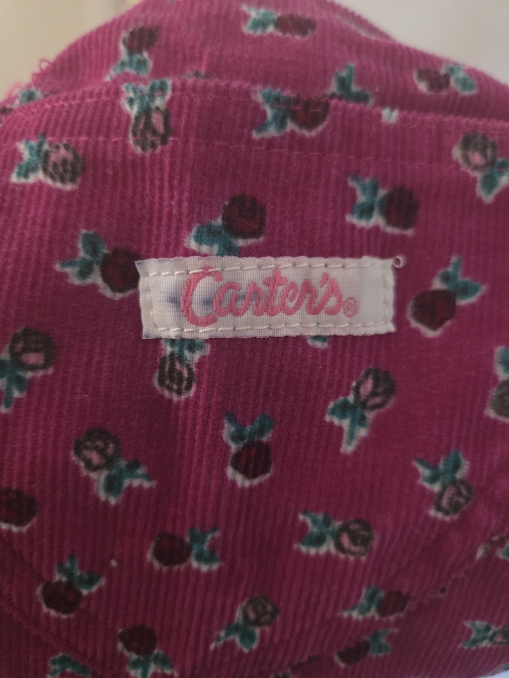 Two Vintage 1995 Carter's Kids Overalls *READ DESCRIPTION AND SEE ALL PHOTOS* - Picture 6 of 13